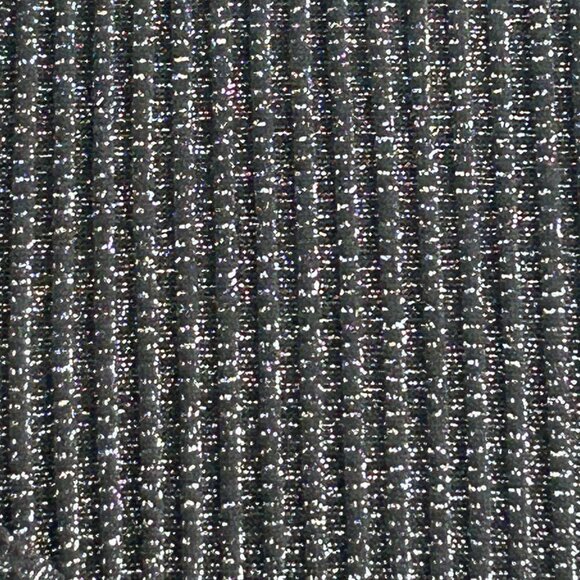 Urban Outfitters Sweater‎ Mini Dress Medium Womens Black Glitter Mock Neck Dress - Picture 4 of 10